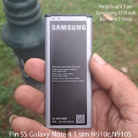 Pin Samsung Note 4 1 sim mã máy N910c,N910s ,  Dung lượng chuẩn 3220 mAh