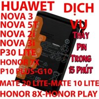 Pin Scud cho Huawei Nova 2i/Nova 3i/Nova 3/Nova 5T/Honor 8X/Honor Play/Mate 10 Lite/Honor 7X/P30 Lite/G10/Mate 20 Lite