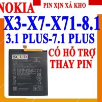 Pin Scud cho Nokia 3.1 Plus, Nokia X3, Nokia 7.1 Plus, Nokia X7, Nokia 8.1 HE363 HE377 - 3500mAh
