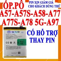 Pin Scud cho Oppo A57/A57S/A58/A77/A77S/A78/A97 mã BLP923 5000mAh