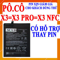 Pin SCUD/Webphukien cho Xiaomi Poco X3, Poco X3 Pro, X3 NFC Việt Nam BN57 - 5160mAh