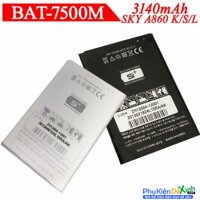 Pin Sky (Pantech) BAT-7500M BATTERY Dùng Cho Sky A860