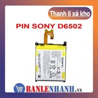 PIN SONY D6502