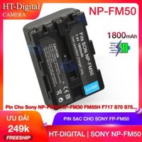 Pin Sony NP-FM50 cho pin máy quay Sony NP-FM30 FM55H F717 S70 S75.CCD-TRV108, DSC-F, CCD-TRV, DCR-DVD, DCR-PC, DCR-TRV..