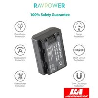 Pin SONY NP-FZ100 - RAVPOWER CHO MÁY ẢNH  Sony A7 III, A7R III, A7R IV, A9, A6600