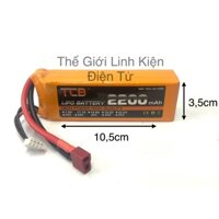 Pin TCB Lipo 3S 11.1V 2200mAh 35C