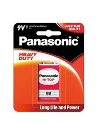 Pin than 9V Panasonic 6F22DT/1B - vỉ bìa 1 viên