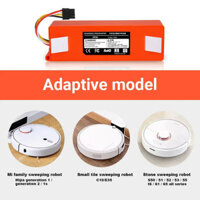 Pin thay thế BRR-2P4S-5200D cho robot hút bụi XIAOMI 1S 1ST Roborock SDJQR01RR, 5200mAh