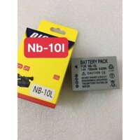 Pin thay thế cho NB-10L CHO Canon SX40, SX50, G15, G16, G1X