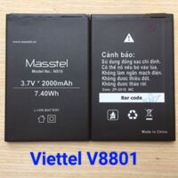 Pin thay thế điện thoại Viettel V8801 - 2000 mAhw