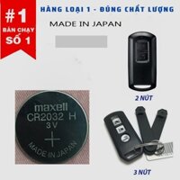 Pin thay thế Remote  Smartkey Honda, Smartkey ôtô, xe máy, thiết bị y tế MAXELL Mã Cr2032 - Chính Hãng Japan