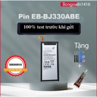 Pin Thay Thế Samsung EB-BJ330ABE Cho Galaxy J3 2017 - Tặng Kèm Keo Dán & Bộ Dụng Cụ Sửa Chữa