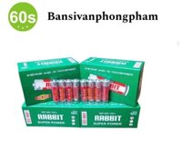 Pin tiểu AA thỏ lốc 4 viên - hộp 10