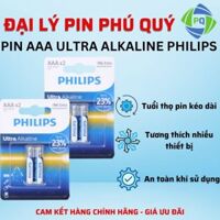 Pin Ultra Alkaline AAA Philips LR03E2B/10 chính hãng