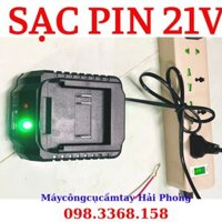 PIN và SẠC  21VDC . Khối Pin 10 - 15 Cell   cho máy khoan , siết mở ốc, rửa xe , cắt cỏ... - SAC COC NHO