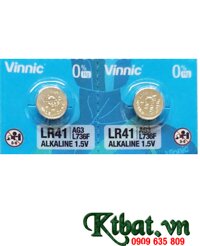 Pin Vinnic L736F, AG3, LR41 _Pin cúc áo 1.5v Vinnic L736F, AG3, LR41
