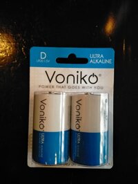 Pin VONIKO USA Ultra Alkaline D 1.5v LR20/2B vỉ 2 viên