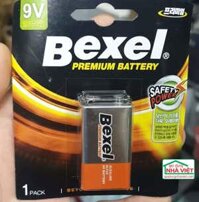 Pin vuông 9V 6F22 Bexel Alkaline Premium Battery Hàn Quốc