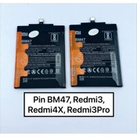 Pin Xiaomi BM47, Redmi3, Redmi4X, Redmi3Pro, Redmi3S