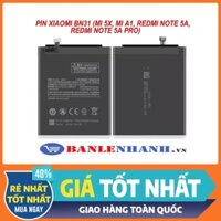 PIN XIAOMI BN31 (MI 5X, MI A1, REDMI NOTE 5A, REDMI NOTE 5A PRO)