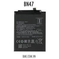 Pin XIAOMI BN47 / REDMI 6PRO / MI A2 Lite Xịn