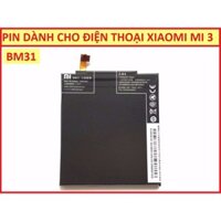 Pin Xiaomi Mi 3 ( BM31 ) 2980/3050 MAh xịn có bảo hành