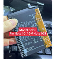 PIN XIAOMI REDMI NOTE 10( 4G)/ NOTE  10S -MODEL BN59-DUNG LƯỢNG 5000 MAH