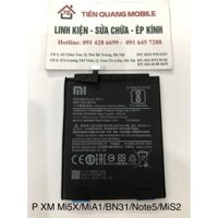 Pin Xiaomi Redmi Mi5X/MiA1/BN31/Note5/MiS2