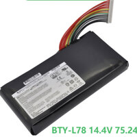 PIN [ZIN] BTY-L78 Battery for MSI GT62VR 6RD GT73 GT73VR GT75 GT80 GT80S GT83 GT83VR