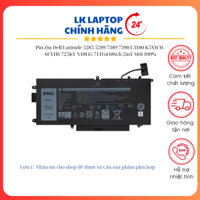 Pin Zin Dell Latitude 5285 5289 7389 7390 L3180 K5XWW 6CYH6 725KY N18GG 71TG4 60wh 2in1 Mới 100%