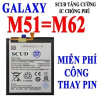 Pin Zin Hãng Scud dành cho điện thoại Samsung Galaxy M51/M62 dung lượng 7000mAh