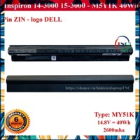 [Pin zin] Pin Laptop Dell Inspiron 14 15 3000 series Vostro 3458 3558 3559 3468 3568 M5Y1K 40Wh PHỤ KIỆN LAPTOP