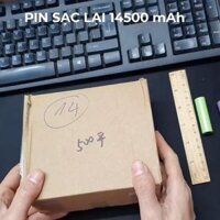 Pin14500 mAh 3.7V - Pin đầu bằng dùng cho các loại thiết bị điện tử