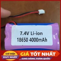 Pin18650  7,4v -4000mAh Cao Cấp