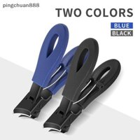 Pingchuan888 4 Cái / bộ Đen Xanh Chuyên Nghiệp Thép Không Gỉ Cắt Móng Tay Với Tập Tin Đánh Bóng Móng Tay Filetoenail Clippers Bộ Dụng Cụ Làm Móng Tay Đẹp