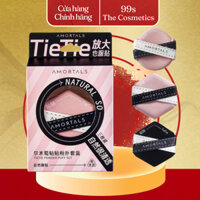 PINK & BLACK Set 3 mút trang điểm AMORTALS tán kem nền kem che khuyết điểm tiện lợi, không ăn phấn