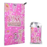 Pink Panther 16x31.5in Khăn Khô Siêu Nhanh Khăn In Thời Trang Unisex Khăn Sợi Siêu Mịn Được Sử Dụng Cho Du Lịch Thể Thao