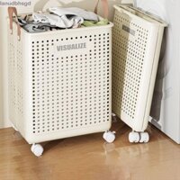 Pinkhallway Gấp Hamper Giặt, Hộp Bảo Quản Rỗng Giỏ Đựng Đồ Chơi Giỏ Giặt Bẩn, Giỏ Mây Giả Chất Lượng Cao Thảm Tập Yoga Đa Năng Giỏ Bảo Quản Nhà