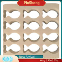 Pinshang Mini Goldfish Cookie Cutter, Máy cắt bánh quy Cracker cá vàng, Khuôn nướng bánh quy hình cá để làm bánh quy hình cá, kẹo dẻo, sô cô la