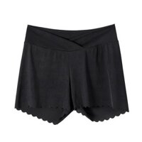 Pinxin [3167 Người Đã Thu Thập] Quần An Toàn Bà Bầu Legging Mùa Hè Mỏng Không Đường May Eo Thấp Kích Thước Lớn Chống Lộ Quần Hỗ Trợ Bụng Bằng Lụa Băng Có Thể Mặc Ngoài