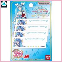 Pioneer, spread the sky Pretty Cure name stickers Cure Sky 4 sheets Iron adhesive Horizontal 60mm x Vertical 20mm BAN350-BAN105