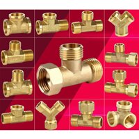 Pipe Fitting Hose DN15 DN20 Thread Connector Joint Copper Coupler Adapter - Type C
