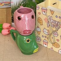 Piqing Ugly Greenhead Fish Creative Coffee Cup Cốc nước văn phòng dung tích lớn VN