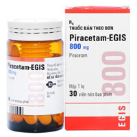 Piracetam – Egis 800mg điều trị hội chứng tâm thần thực thể, di chứng tai biến mạch máu não