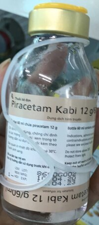 Piracetam kabi 12g/60ml