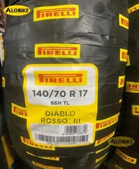 PIRELLI DIABLO ROSSO 3 140/70-17 66H TL