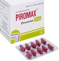 Piromax 20mg (Piroxicam) – Thuốc giảm đau, kháng viêm hiệu quả (hộp 10 vỉ x 10 viên)