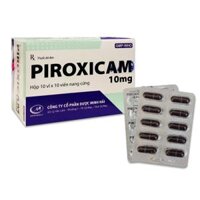 Piroxicam 10 -  điều trị làm giảm triệu chứng của bệnh viêm khớp dạng thấp (Hộp 10 vỉ x 10 viên)