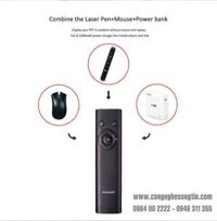 PISEN Bút Trình Chiếu Air-Mouse Laser Charging Pen II 2500mAh TS-D203