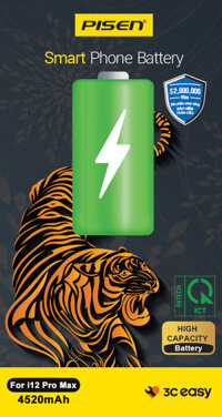 PISEN Tiger 12 Pro Max - Pin dung lượng cao iPhone 12 Pro Max ( Pin iPhone 12 Pro Max )